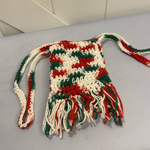 Handmade Crochet Small Crossbody Bag - Picture 6 of 6